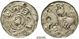 Денарий, Польша, Bolesław II (1058-1080)