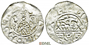 Денарий, Германия, Нижняя Лотарингия, B. Wilhelm (1054-1076), м.д. Utrecht, Ilisch 2000, 10.10