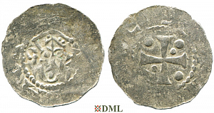 Денарий, Германия, Нижняя Лотарингия, Anonymous bishop, м.д. Zaltbommel, Ilisch 2000, 4.14