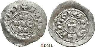 Денарий, Италия, Heinrich III-IV (1039-1126), м.д. Milan