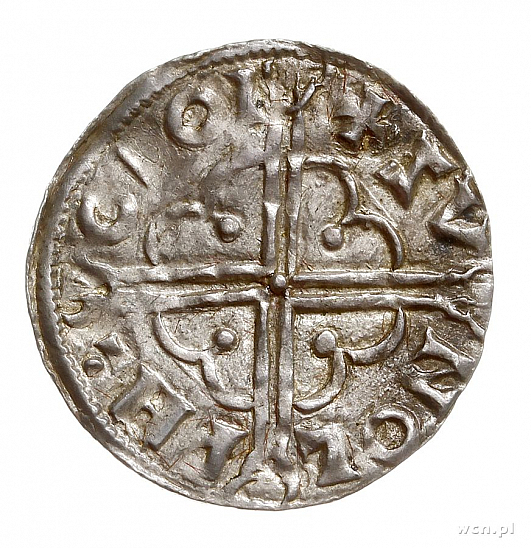 Денарий, Англия, Knut (1016-1035), м.д. ?, монетарий ?, North 781