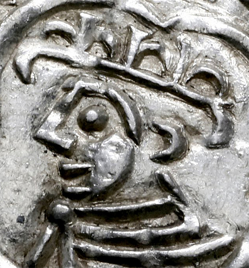 Денарий, Англия, Cnut (1016-1035), м.д. York, монетарий Leofwine, North 781