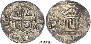 Денарий, Германия, Нижняя Лотарингия, Anno II (1056-1075), м.д. Koln, Dbg. 391