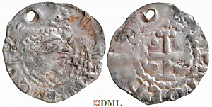 Денарий, Германия, Верхняя Лотарингия, Berthold (996-1018), м.д. Toul, Dbg. 957