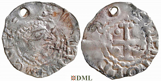 Денарий, Германия, Верхняя Лотарингия, Berthold (996-1018), м.д. Toul, Dbg. 957