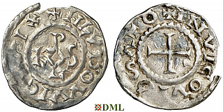 Обол, Каролинги, Ludwig II (877-879), м.д. Vise