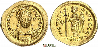 Солид, Византия, Anastase I (491-518) , м.д. Constantinople