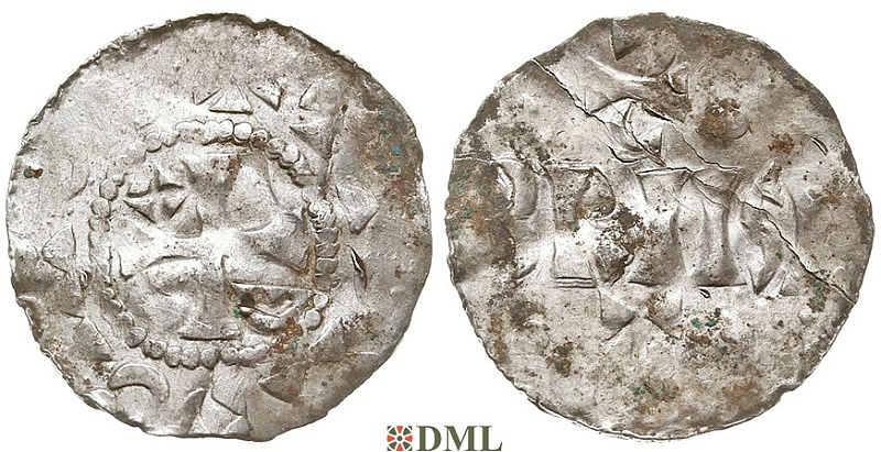 Денарий, Германия, Нижняя Лотарингия, Lambert I (994-1015), м.д. Brussels