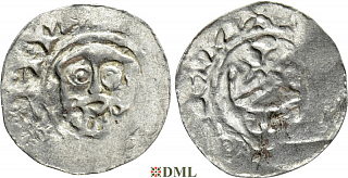 Денарий, Германия, Нижняя Лотарингия, Anonymous bishop, Umkreis von Emden, Dbg. 1311