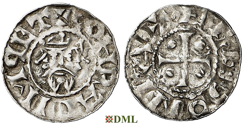 Денарий, Германия, Нижняя Лотарингия, Konrad II (1024-1039), unknown mints, Ilisch 2000, 20.9