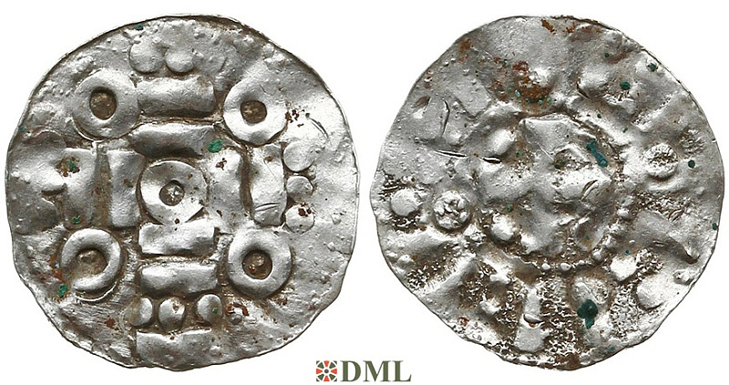 Денарий, Германия, Нижняя Лотарингия, Anonymous bishop, unknown mints, Ilisch 2000, 20.8.3