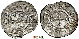 Денье, Каролинги, Charles II (843-877), м.д. Mouzon