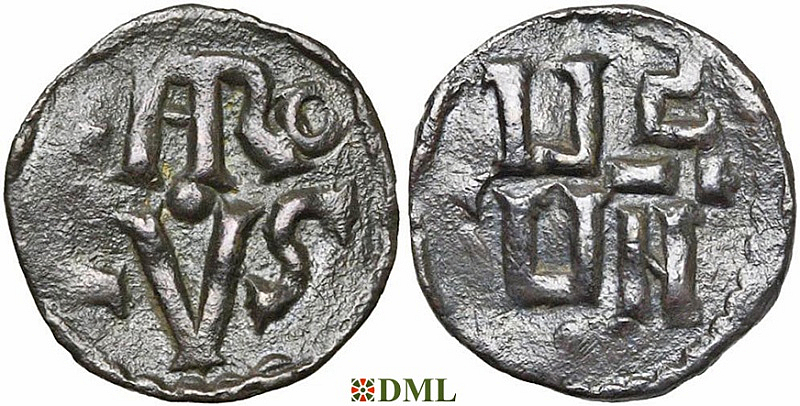 Денье, Каролинги, Charlemagne (768-814),  м.д. Lyon, Depeyrot 520