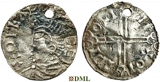 Денарий, Швеция, Olaf Skötkonung (995-1021), м.д. Sigtuna, Malmer 