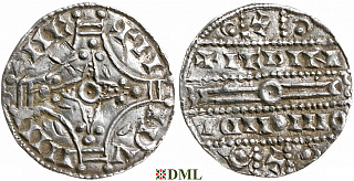 Денарий, Дания, Sven Estridsen (1047-1075), м.д. Roskilde, Hbg. 36