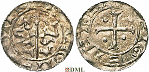 Денарий, Германия, Нижняя Лотарингия, B. Bernold (1040-1054), м.д. Groningen, Ilisch 2000 18.3