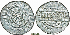 Денарий, Германия, Нижняя Лотарингия, Bruno III (1050-1057), м.д. Dokkum, Ilisch 2000, 21.22