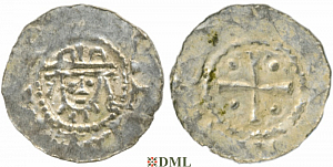 Денарий, Германия, Нижняя Лотарингия, Hermann (1059-1074), м.д. Jever, Dbg