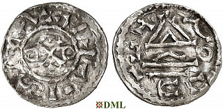 Денарий, Чехия, Boleslav II (972/973-999), м.д. Prague, Šmerda 1996, 12d