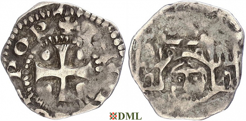 Денарий, Германия, Верхняя Лотарингия, Poppo (1016-1047), м.д. Trier, Dbg. 468