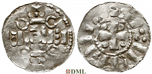 Денарий, Германия, Нижняя Лотарингия, Anonymous bishop, unknown mints, Ilisch 2000, 20.8.3