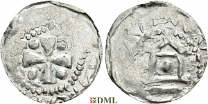 Денарий, Германия, Франкония, Heinrich II (1002-1024), м.д. Worms, Dbg. 844