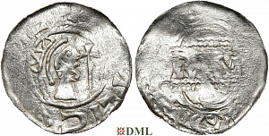 Денарий, Германия, Нижняя Лотарингия, Gf. Bruno III (1050-1057), Frisian imitations