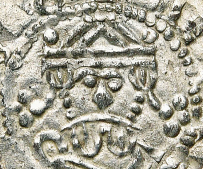 Денарий, Германия, Нижняя Лотарингия, Egbert II (1068-1090), м.д. Friesland (unknown mints), Ilisch 2000, -