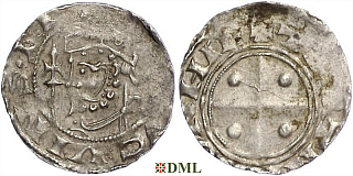 Денарий, Германия, Саксония, Heinrich IV (1056-1084), м.д. Dortmund, Dbg. -
