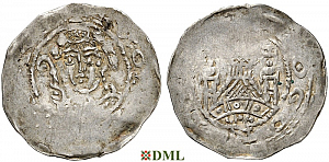Денарий, Германия, Франкония, Rudhard (1089-1109), м.д. Mainz, Dbg. 818