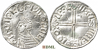 Денарий, Швеция, Olaf Skötkonung (995-1021), м.д. Sigtuna, Malmer -:-