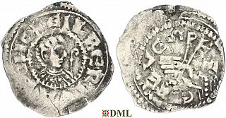 Денарий, Германия, Верхняя Лотарингия, Egilbert (1079-1101), м.д. Trier, Dbg. 480