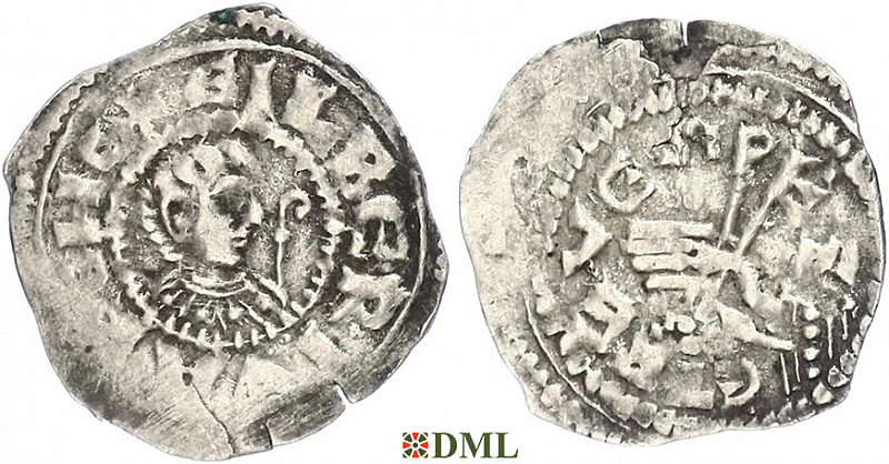 Денарий, Германия, Верхняя Лотарингия, Egilbert (1079-1101), м.д. Trier, Dbg. 480