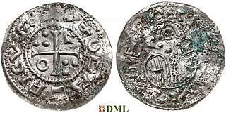 Денарий, Чехия, Богемия, Oldřich (1012-1034) и Břetislav I (1034-1055), Šmerda 139a