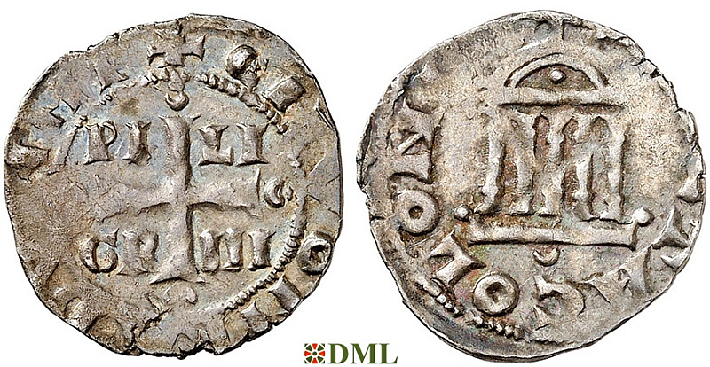 Денарий, Германия, Нижняя Лотарингия, Konrad II (1027-1039), Pilgrim (1027-1036), м.д. Koln, Dbg. 381
