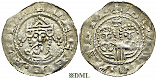 Денарий, Германия, Нижняя Лотарингия, Gf. Egbert II (1068-1090), м.д. Bolsward