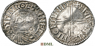 Денарий, Ирландия, Sihtric III (995-1036), м.д. London, монетарий Thymn