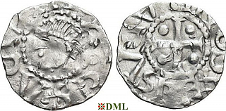 Денарий, Германия, Саксония, Konrad II (1024-1039), м.д. Dortmund, Dbg. 756