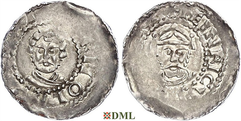 Денарий, Германия, Франкония, Arnold (1044-1065), м.д. Worms, Dbg. 851