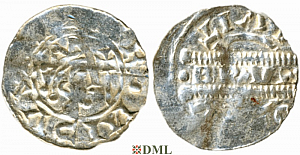 Денарий, Германия, Нижняя Лотарингия, Bruno III (1050-1057), м.д. Leeuwarden, Ilisch 2000, 21.14