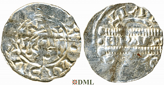 Денарий, Германия, Нижняя Лотарингия, Bruno III (1050-1057), м.д. Leeuwarden, Ilisch 2000, 21.14