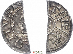 Денарий, Германия, Верхняя Лотарингия, Heinrich IV (1056-1106), м.д. Verdun, Dbg. -