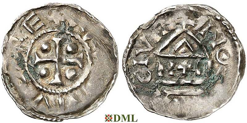 Денье, Каролинги, Arnulf (887-899), м.д. Mayence, Depeyrot 584