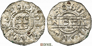 Денарий, Германия, Нижняя Лотарингия, Gf. Egbert I (1038-1050), м.д. Bolsward