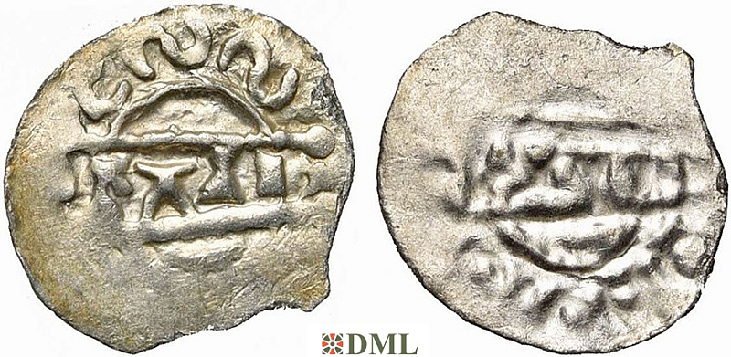 Денарий, Германия, Нижняя Лотарингия, Gf. Bruno III (1050-1057), Frisian imitations