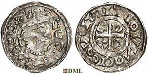 Денарий, Германия, Бавария, Heinrich III (1039-1056), м.д. Regensburg, Hahn 1976, 38A