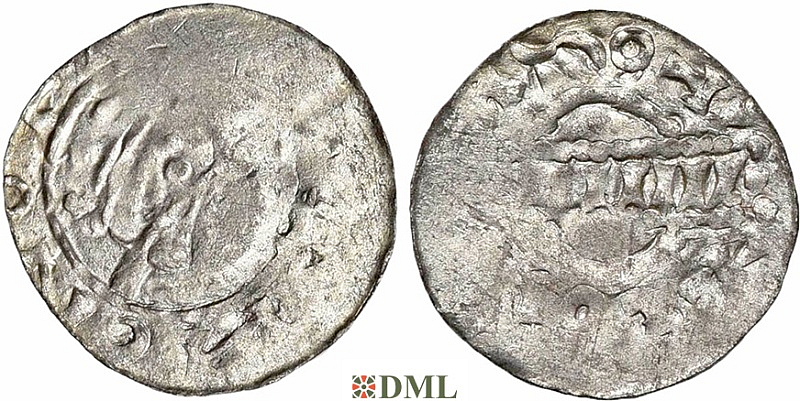 Денарий, Германия, Нижняя Лотарингия, Gf. Bruno III (1050-1057), Frisian imitations