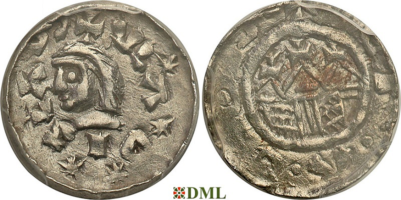 Денарий, Польша, Wladyslaw I (1081-1102)