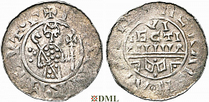 Денарий, Германия, Нижняя Лотарингия, B. Wilhelm (1054-1076), м.д. Utrecht, Ilisch 2000, 10.5