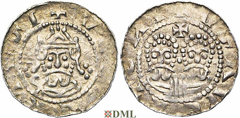 Денарий, Германия, Нижняя Лотарингия, Gf. Egbert II (1068-1090), м.д. Stavoren, Ilisch 2000, 22.1